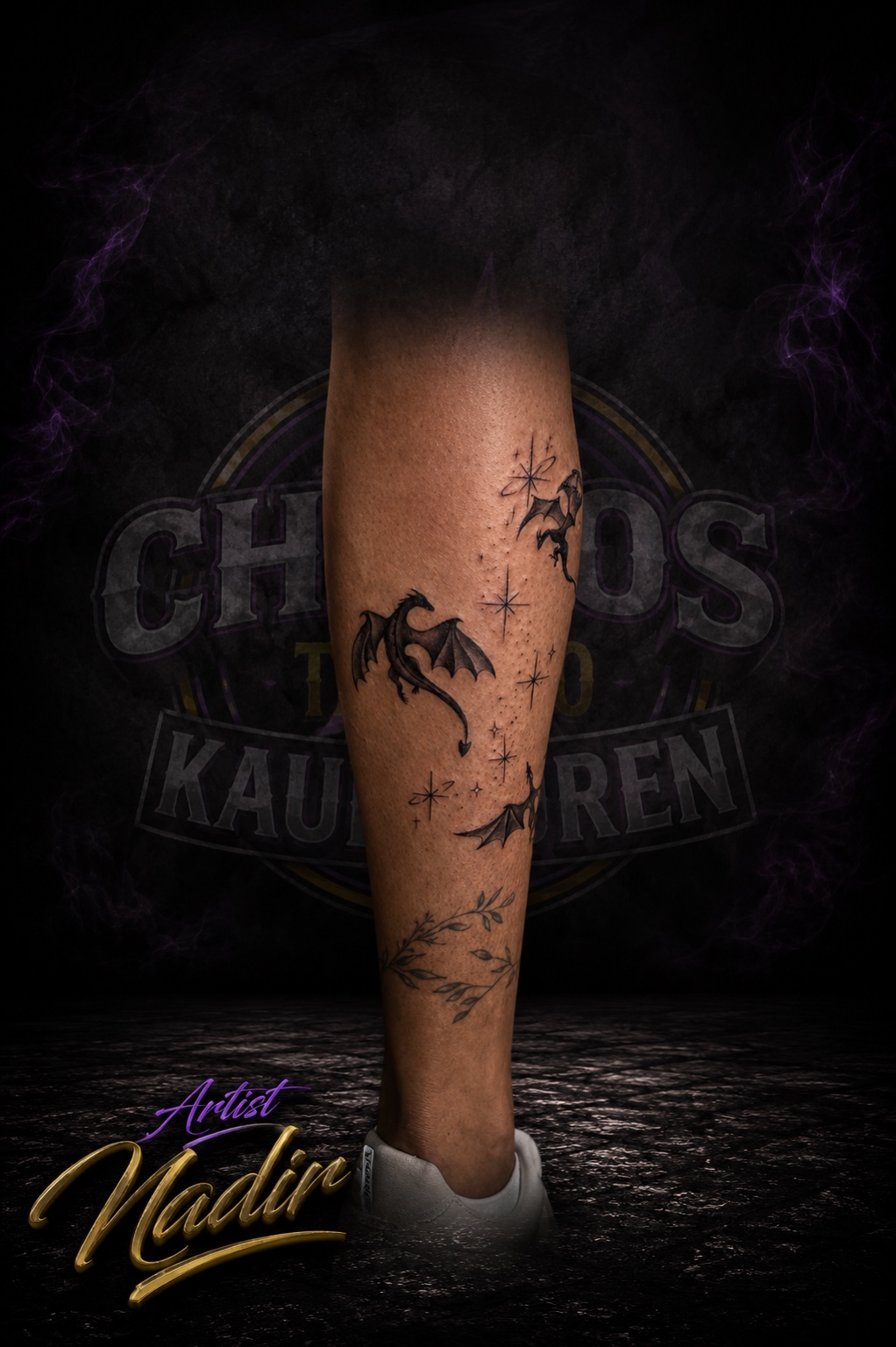 Drachen-Tattoo von Artist Nadir