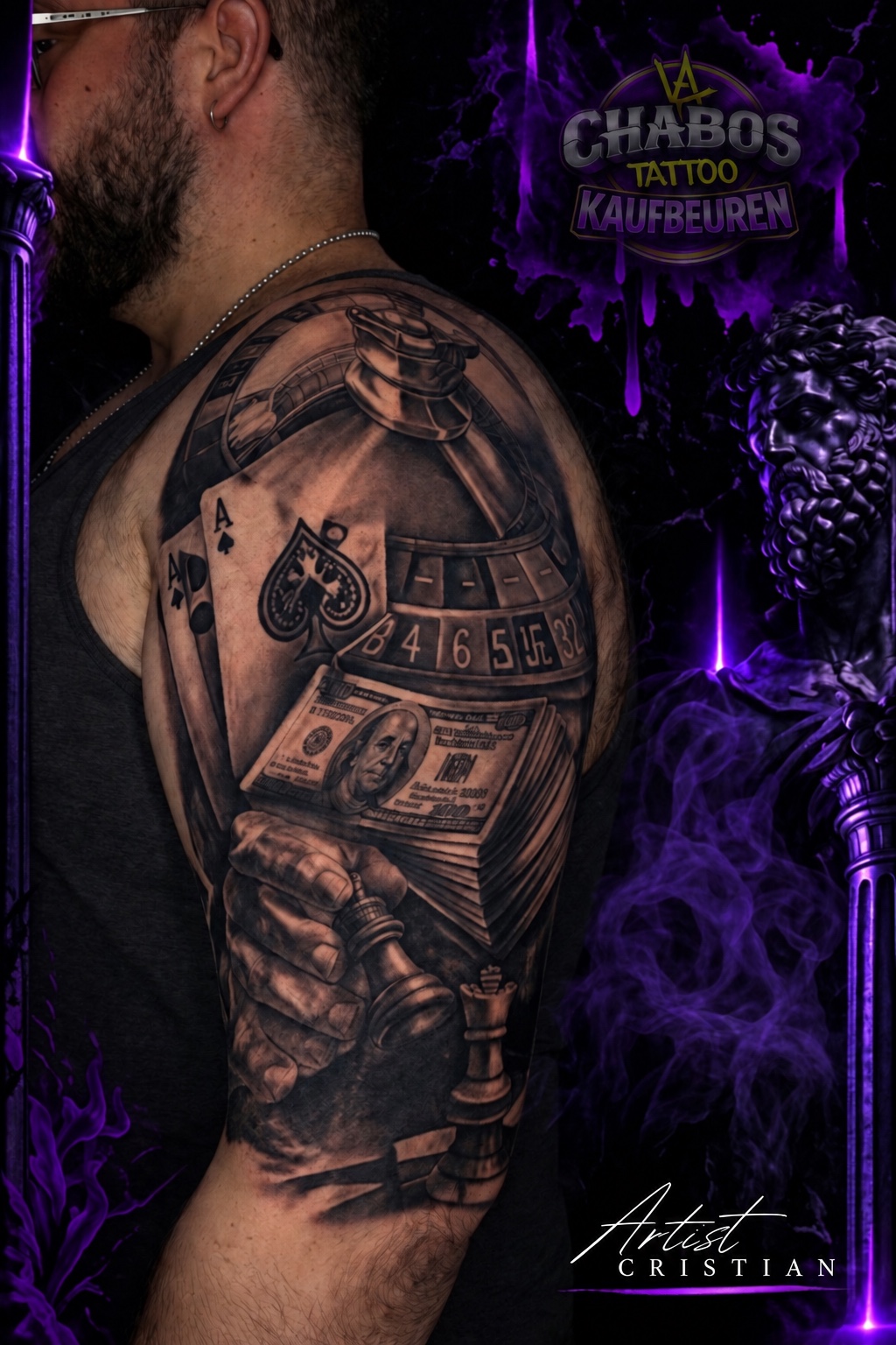 Casino-Sleeve von Artist Cristian